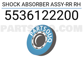Hyundai / KIA 5536122200 SHOCK ABSORBER ASSY-RR RH