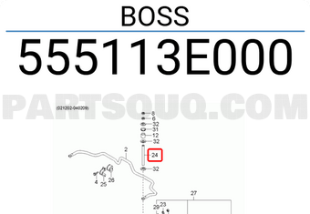 Hyundai / KIA 555113E000 BOSS