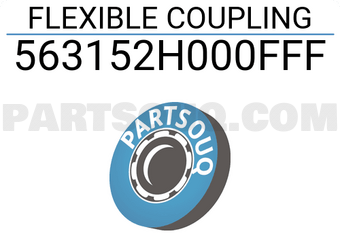 FLEXIBLE COUPLING 563152K000FFF, Hyundai / KIA Parts