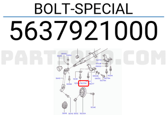 Hyundai / KIA 5637921000 BOLT-SPECIAL