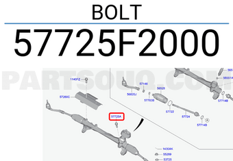 Hyundai / KIA 57725F2000 BOLT