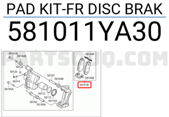 AutoMentum AM24320.5 Brake Pad Set 4 Pieces for Kia Picanto (TA) 2011- Rear  Axle and Other Vehicles : : Automotive