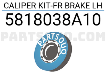 Hyundai / KIA 5818038A10 CALIPER KIT-FR BRAKE LH
