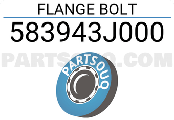 Hyundai / KIA 583943J000 FLANGE BOLT