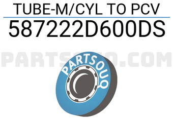 Hyundai / KIA 587222D600DS TUBE-M/CYL TO PCV