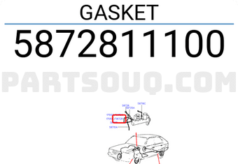 Hyundai / KIA 5872811100 GASKET