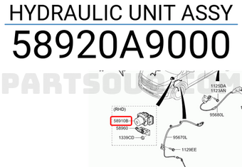 Hyundai / KIA 58920A9000 HYDRAULIC UNIT ASSY