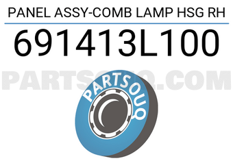 PANEL ASSY-COMB LAMP HSG RH 691413L100 | Hyundai / KIA Parts