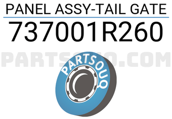 Hyundai / KIA 737001R260 PANEL ASSY-TAIL GATE
