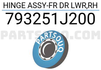Hyundai / KIA 793251J200 HINGE ASSY-FR DR LWR,RH