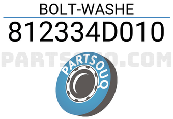 Hyundai / KIA 812334D010 BOLT-WASHE