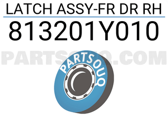 Hyundai / KIA 813201Y010 LATCH ASSY-FR DR RH