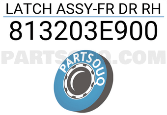 Hyundai / KIA 813203E900 LATCH ASSY-FR DR RH