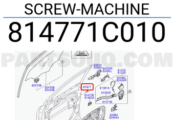 Hyundai / KIA 814771C010 SCREW-MACHINE