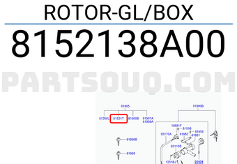Hyundai / KIA 8152138A00 ROTOR-GL/BOX