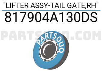 Hyundai / KIA 817904A130DS LIFTER ASSY-TAIL GATE,RH