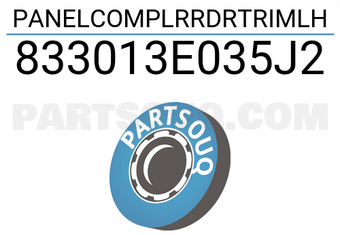 Hyundai / KIA 833013E035J2 PANELCOMPLRRDRTRIMLH