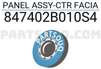 Hyundai / KIA 847402B010S4 PANEL ASSY-CTR FACIA