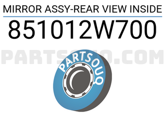 Hyundai / KIA 851012W700 MIRROR ASSY-REAR VIEW INSIDE