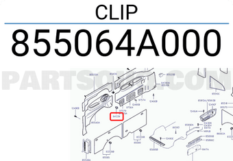 Hyundai / KIA 855064A000 CLIP