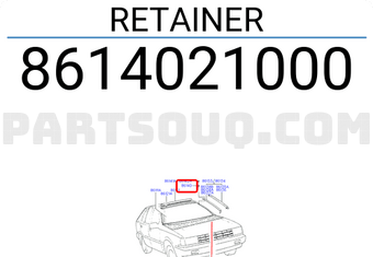 Hyundai / KIA 8614021000 RETAINER