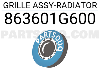 Hyundai / KIA 863601G600 GRILLE ASSY-RADIATOR