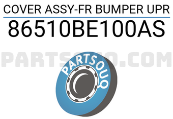 Hyundai / KIA 86510BE100AS COVER ASSY-FR BUMPER UPR