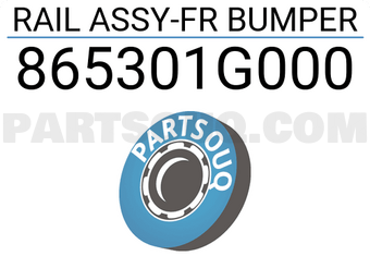 Hyundai / KIA 865301G000 RAIL ASSY-FR BUMPER