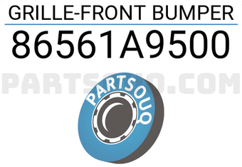 Hyundai / KIA 86561A9500 GRILLE-FRONT BUMPER