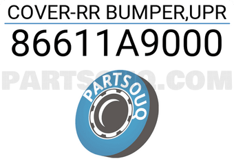 Hyundai / KIA 86611A9000 COVER-RR BUMPER,UPR
