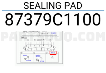 Hyundai / KIA 87379C1100 SEALING PAD