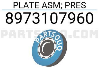 Hyundai / KIA 8973107960 PLATE ASM; PRES