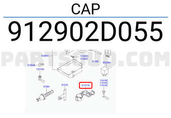 Hyundai / KIA 912902D055 CAP