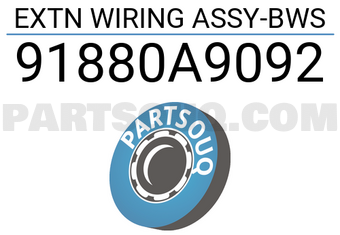Hyundai / KIA 91880A9092 EXTN WIRING ASSY-BWS