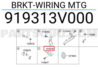 Hyundai / KIA 919313V000 BRKT-WIRING MTG