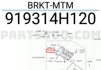 Hyundai / KIA 919314H120 BRKT-MTM