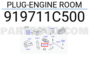 Hyundai / KIA 919711C500 PLUG-ENGINE ROOM