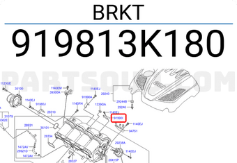 Hyundai / KIA 919813K180 BRKT