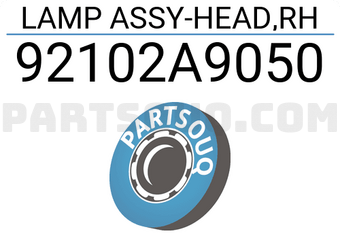 Hyundai / KIA 92102A9050 LAMP ASSY-HEAD,RH