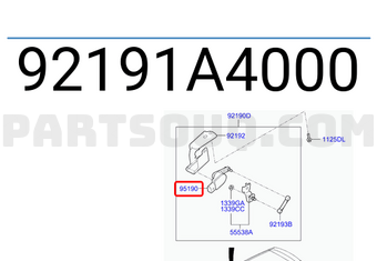 Hyundai / KIA 92191A4000 UNIT AND SENSOR ASSY-AUTO LIGHT