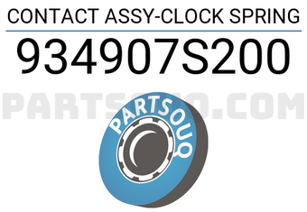Hyundai / KIA 934907S200 CONTACT ASSY-CLOCK SPRING