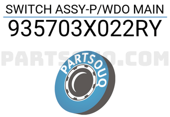Hyundai / KIA 935703X022RY SWITCH ASSY-P/WDO MAIN