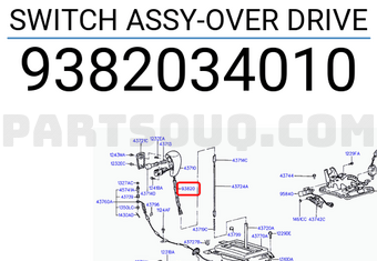 Hyundai / KIA 9382034010 SWITCH ASSY-OVER DRIVE