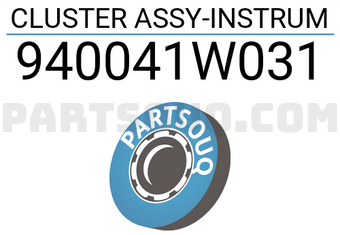 Hyundai / KIA 940041W031 CLUSTER ASSY-INSTRUM
