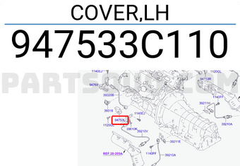 Hyundai / KIA 947533C110 COVER,LH
