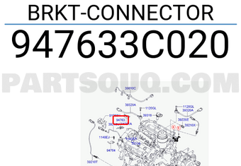 Hyundai / KIA 947633C020 BRKT-CONNECTOR