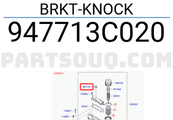 Hyundai / KIA 947713C020 BRKT-KNOCK