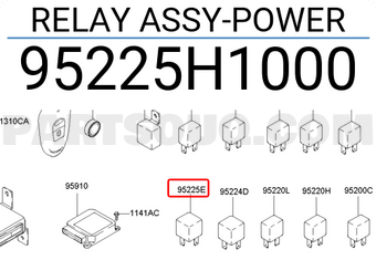 RELAY ASSY-POWER 952253B100 | Hyundai / KIA Parts | PartSouq