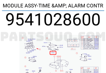 Hyundai / KIA 9541028600 MODULE ASSY-TIME & ALARM CONTR