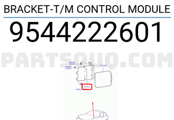 Hyundai / KIA 9544222601 BRACKET-T/M CONTROL MODULE